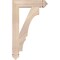 Ekena Millwork Balboa Arts & Crafts Smooth Bracket, Douglas Fir, 3 1/2"W x 18"D x 30"H BKT04X18X30BOA03SDF - alternate 4